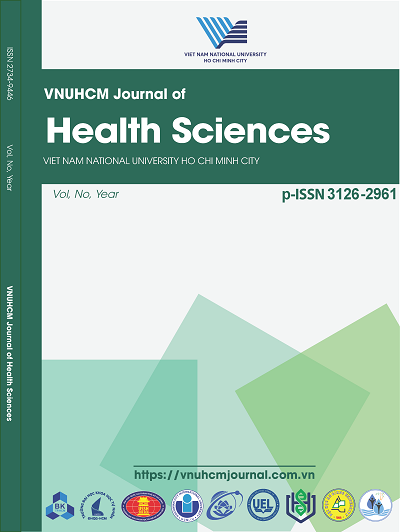 VNUHCM Journal of Health Sciences