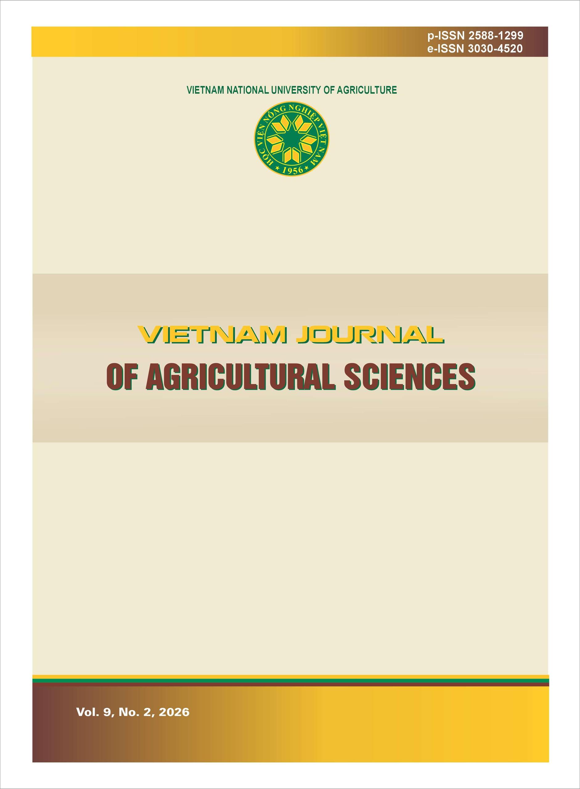 Vietnam Journal of Agricultural Sciences