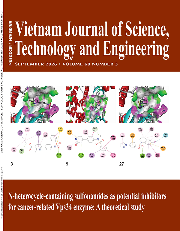 Vietnam Journal of Science, Technology and Engineering - C