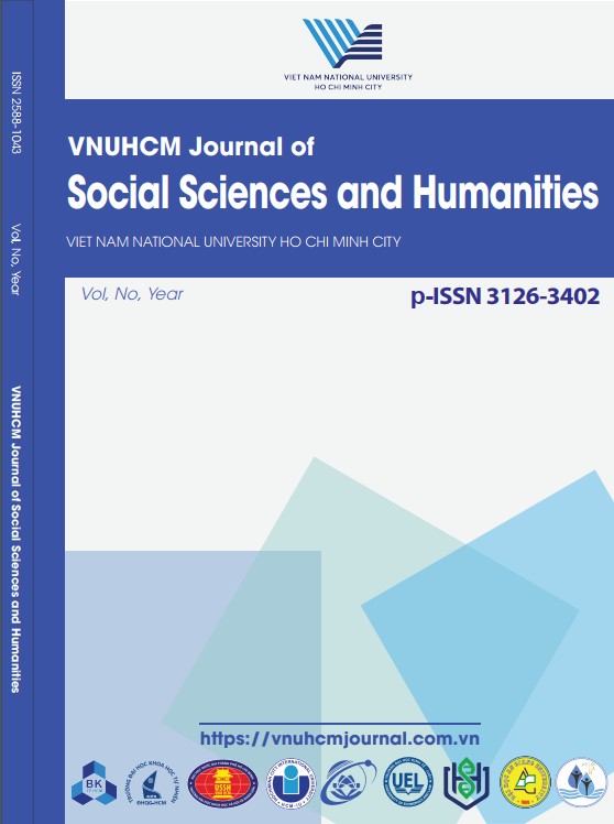 Science and Technology Development Journal: Social Sciences & Humanities