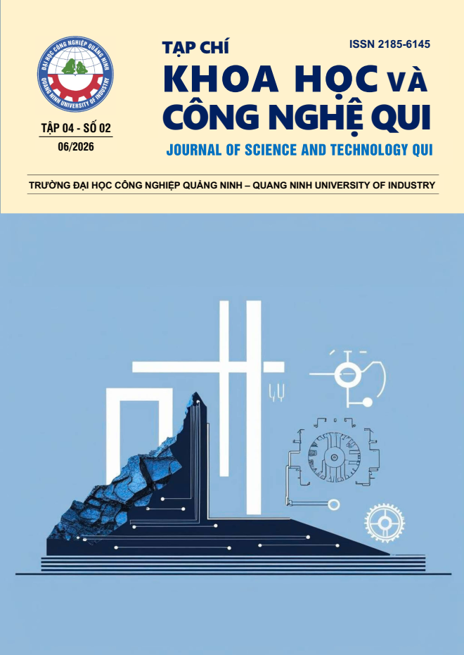 					Xem Tập 4 Số 02 (2026): TẠP CHÍ ĐIỆN TỬ KHOA HỌC VÀ CÔNG NGHỆ QUI
				
