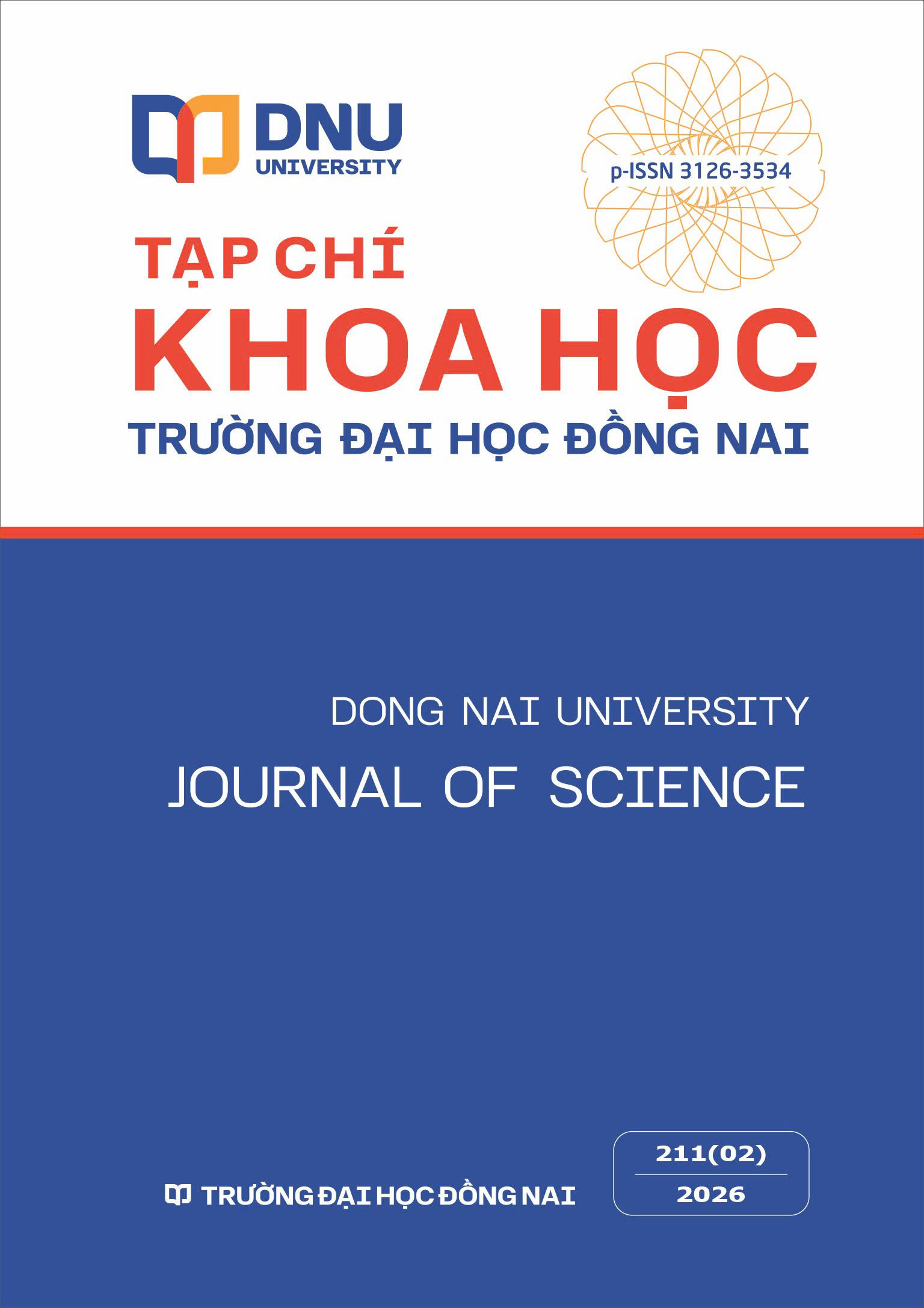 					Xem Tập 211 Số 02 (2026): Tạp chí Khoa học Trường Đại học Đồng Nai, T.211, S.02 (2026)
				