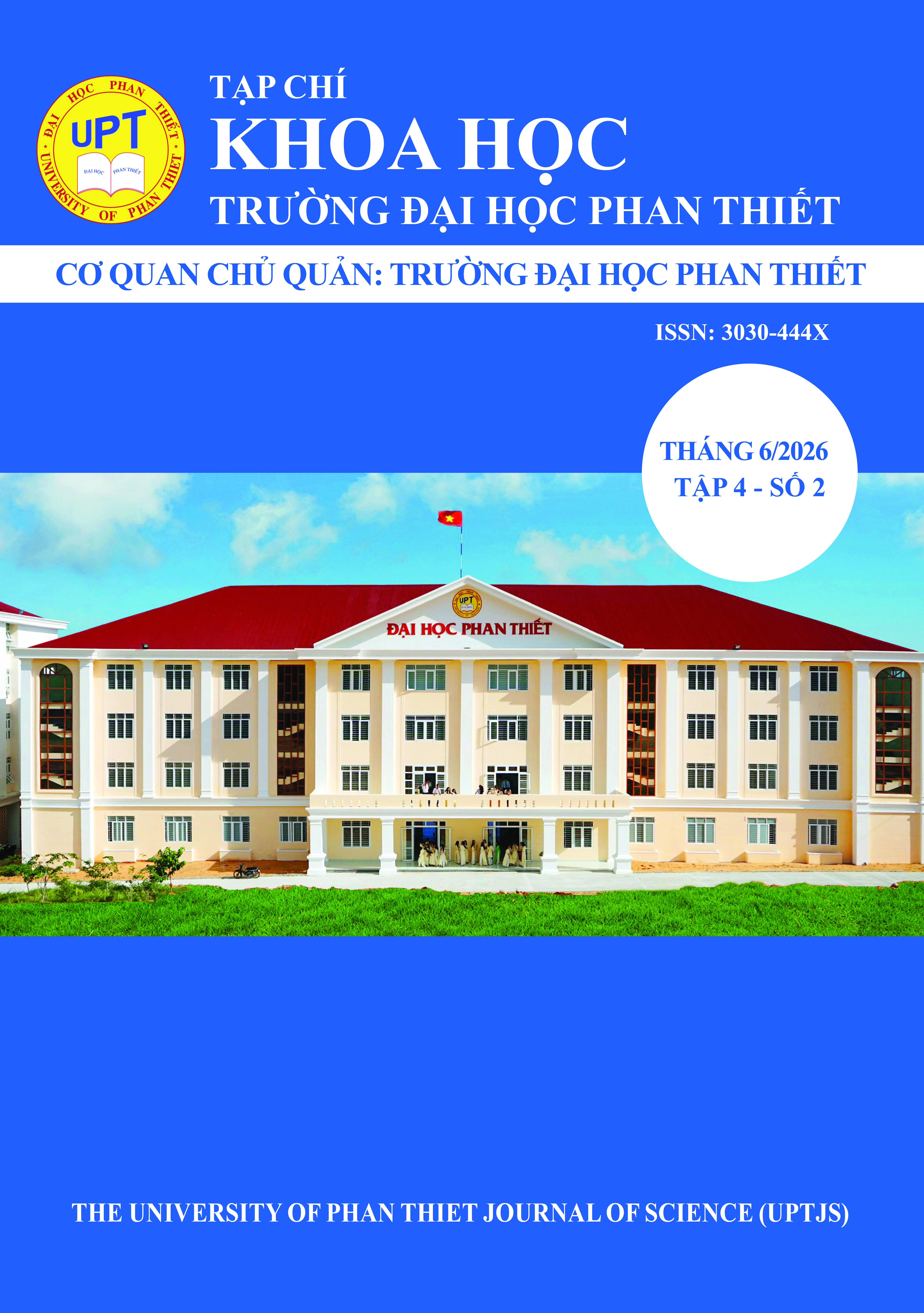 					Xem Tập 4 Số 2 (2026): Tạp chí Khoa học Trường Đại học Phan Thiết
				