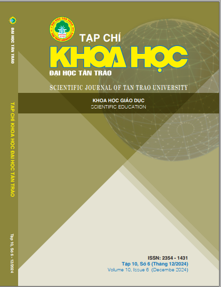					Xem Tập 10 Số 6 (2024): Khoa học Giáo dục
				